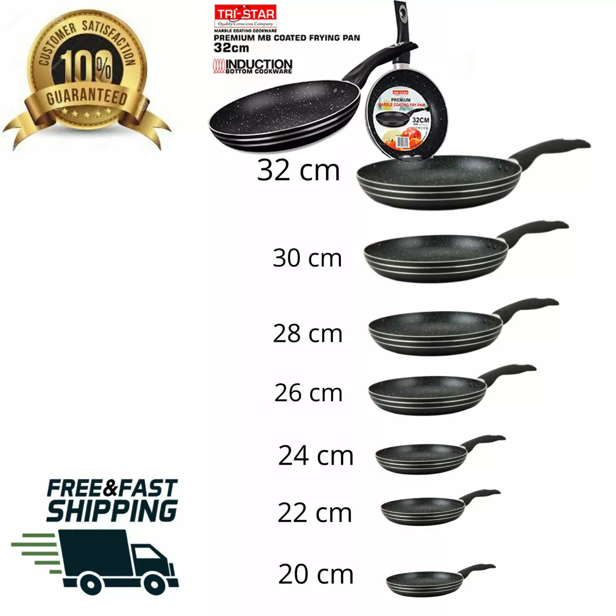 26cm Ceramic Non-Stick Fry Pan