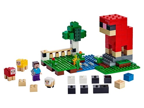 Lego Minecraft The Wool Farm Playset with Steve Minifigure 21153 - NEW & SEALED - Picture 4 of 8