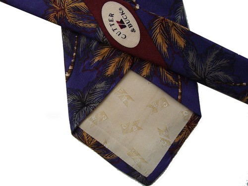 corbata de diseño para hombre cortador y corbata de buck 100% seda corbata cuello ropa hecha en EE. UU. floral - Imagen 10 de 12
