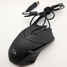 Redragon M601 7200DPI Optical Wired Gaming Mouse All Jet Black