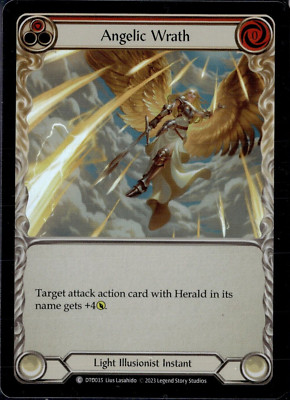 Angelic Wrath DTD035 Foil Red Flesh and Blood TCG FAB TCG