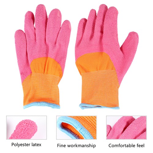 Gartenhandschuhe Kleinkind Kinderschutzhandschuhe Sicherheitshandschuh - Bild 9 von 12