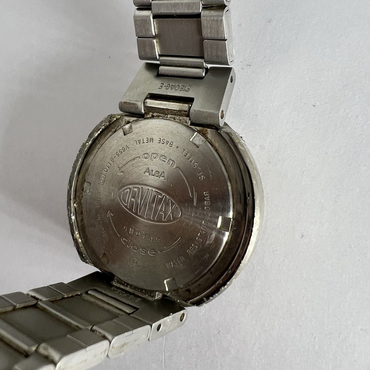 Seiko Alba V655-6110 Quartz Vintage Watch Men's | eBay