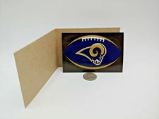 NFL Los Angeles LA Rams Prismatic Sticker Vending Machine Glossy A1