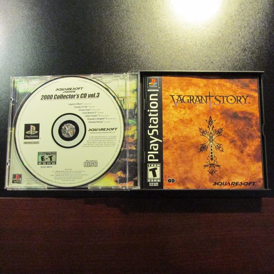 Vagrant Story (SONY PlayStation 1 2000) PS1 PSX PSOne COMPLETO NUEVO IMPECABLE COMO NUEVO Foto 3 de 4