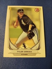 2014 TYLER DANISH BOWMAN CHROME BASEBALL ROOKIE CARD RC #TP-48 WHITE SOX