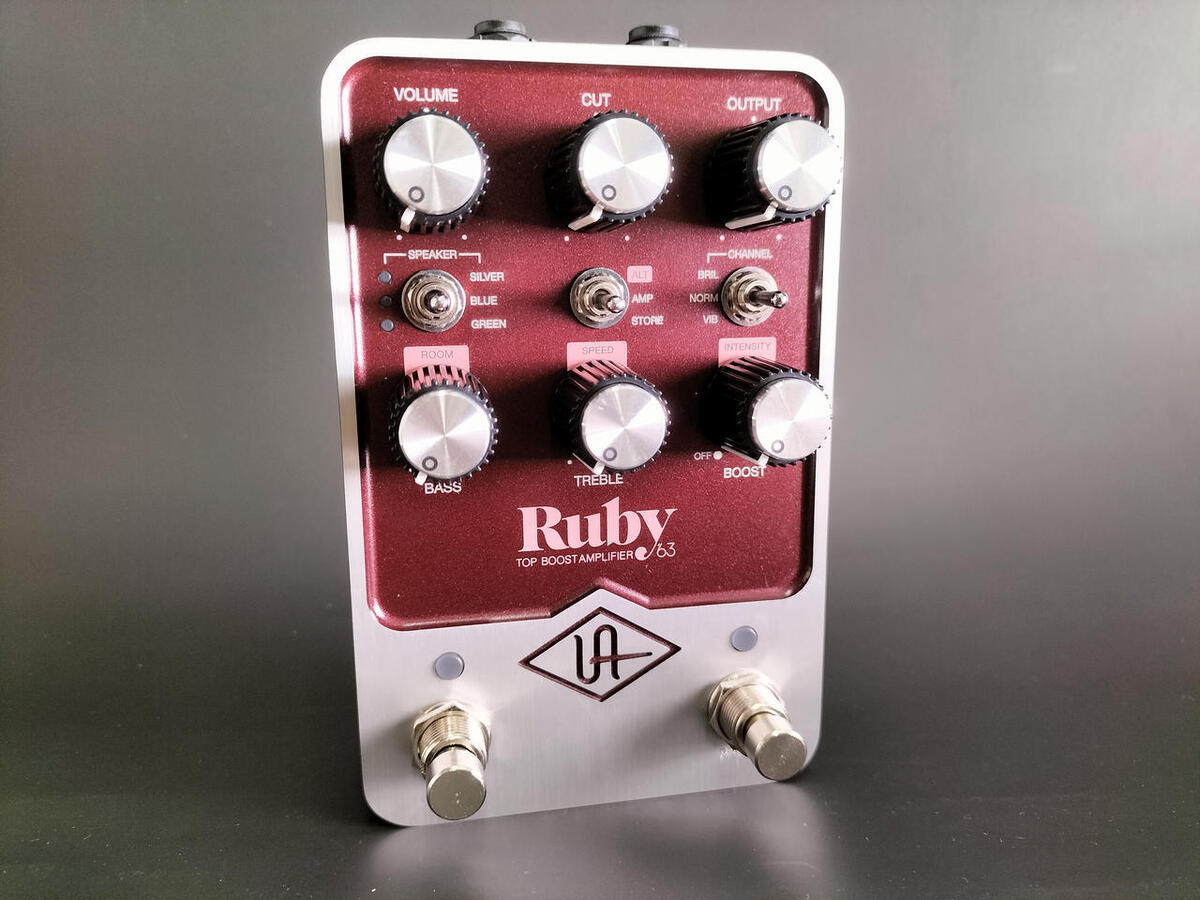 UNIVERSAL AUDIO Top Boost Amplifier UAFX RUBY '63 from Japan UNIVERSAL AUDIO Top Boost Amplifier UAFX RUBY '63 from Japan
