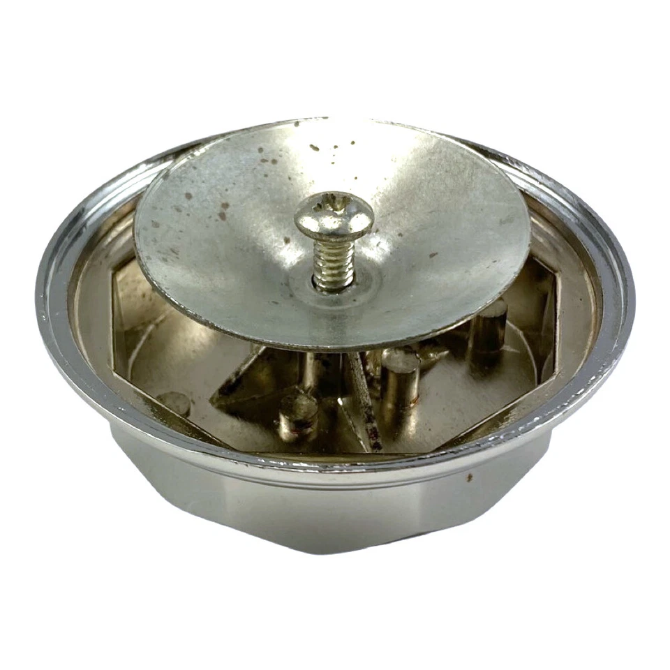 4x NUEVO Tapas centrales cromadas Cragar 14" 15" 5 tacos 470 471 Star Wire A-6026115 Foto 4 de 4