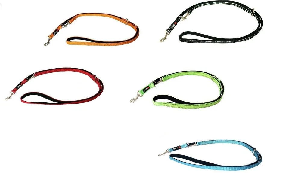 Wolters Führleine Soft & Safe reflektierend Hundeleine Leine Führleine 5 Farben