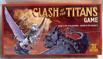 1981 Whitman Clash of the Titans Board Game- Complete Vintage Rare