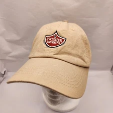 Swisher Sweets Hat Ball Cap Beige Snapback Adjustable Red Logo Cigar Smokes