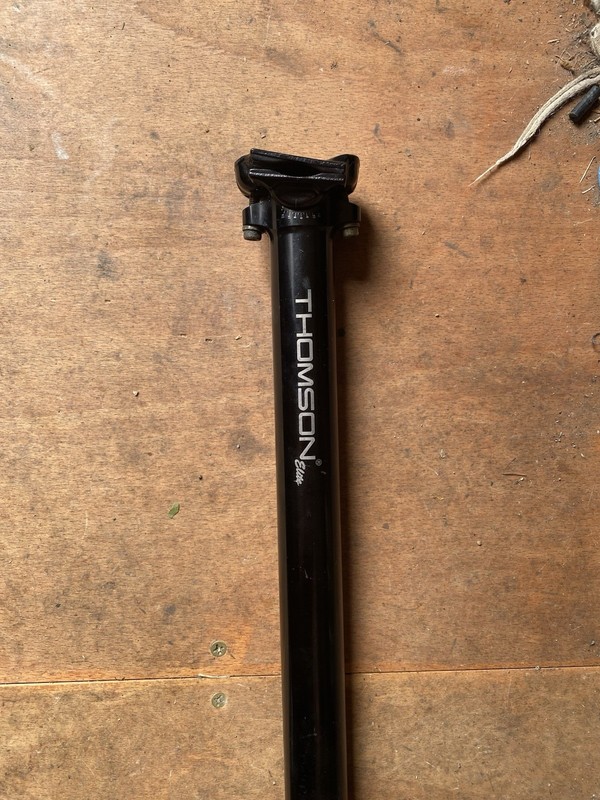 Thomson Elite 30.0 X 410mm Inline Black Seatpost Road MTB Gravel