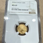 U.S. Mint American Eagle Gold Coin 1/10 oz MS 69 NGC 2006 8697325-031