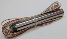 Heatron 6” 220V 750W High Temp Cartridge Heater 9645 LG6AXJ165A w/ Threaded Rod