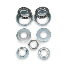 Wald 1990 Bottom Bracket Bearing & Cup Set for One-Piece Cranksets - Silver,