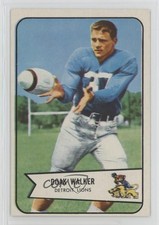1954 Bowman Doak Walker #41 HOF 16ez