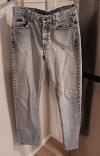 Vintage Calvin Klein Low Rider Jeans Women Size 7 X 31 Blue Sandblast