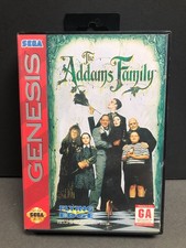 The Adams Family Sega Genesis 1992 CIB. Tested - Working. Nice Condition.