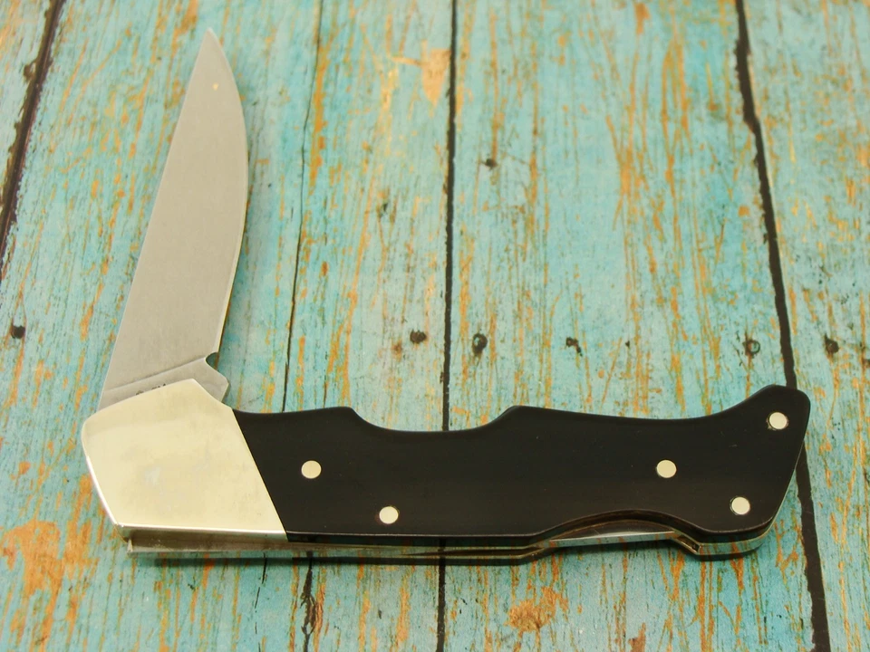 VINTAGE FRANKLIN MINT BOKER GERMANY SPORTSMAN DUCK LOCKBACK KNIFE HUNTING KNIVES - Image 2 of 4