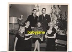 BARBARA STANWYCK ROBERT TAYLOR ORIG 8X10 PHOTO 1950 PARTY AT ESSEX HOUSE  #1