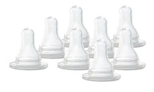 Evenflo Classic Nipples, Slow Flow 0-3 months 4 ea (Pack of 2)