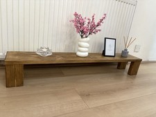 Long Freestand Shelf, Made From Wood, Free UK Delivery 