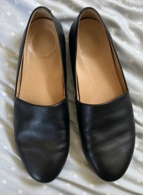Dansko Women's Black Leather Slip-On Flats Larisa  EU 38 Comfort Casual
