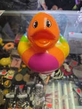6 Inch Rainbow Rubber Duck