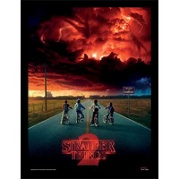 Stranger Things Gerahmtes Bild Mind Flayer Season 2 Kunstdruck