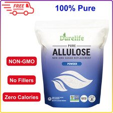 Allulose Sweetener,5lb 100 Pure No Erythritol Powdered Sugar Substitute,Non-GMO