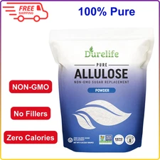 Allulose Sweetener,5lb 100% Pure No Erythritol Powdered Sugar Substitute,Non-GMO