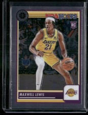 Maxwell Lewis 2023-24 Hoops Premium Stock #56 Los Angeles Lakers