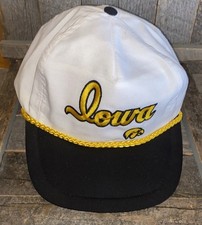 Vintage Iowa Hawkeyes Snapback Trucker Hat Cap Rope Embroidered