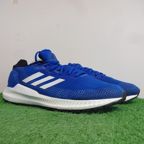 Adidas Running Trainers Size 10 Mens Blue Solar Blaze Athletic Training Shoes - 第 1/14 張圖片