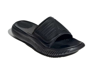 Adidas Alpha-bounce Slide 2.0 Slipper Black Shoes Beach Sandals GY9416 Women US8