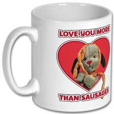 Sooty Show "Sweep" valentines mug