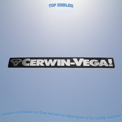 CERWIN VEGA Emblem Badge Ersatz Logo Aufkleber Sticker Aufkleber Ornament Schild