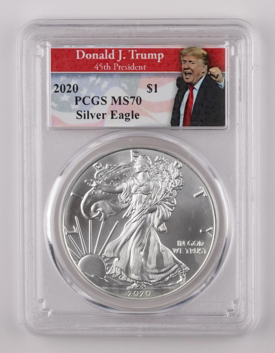 American Eagle MS 70 Graded 2020 Silver Bullion Coins for sale | eBay