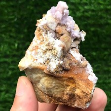 110G Natural Fluorine Aluminum Crystal Specimen Freeform Energy Healing Reiki