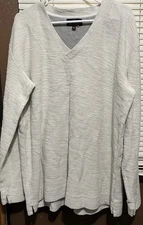 Lauren James Sherpa Style Oatmeal Shaggy Sweater Pullover For Women XL