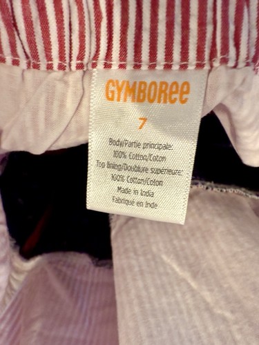Gymboree NWT patriotic sundress size 7 red blue white stars stripes halter top - Picture 5 of 5