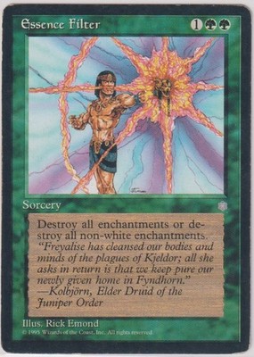 Essence Filter, Ice Age, Magic the Gathering MTG HP