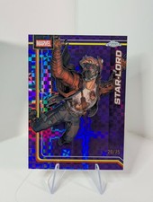 2026 Topps Chrome Marvel Star-Lord #168 Purple X-Fractor 20/75