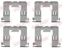 ZubehöRsatz Scheibenbremsbelag Quick Brake 109-1721 FüR Nissan Y61 Patrol GR 5