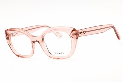 NEW Guess GU50225 072 Shiny Pink 51mm Eyeglasses