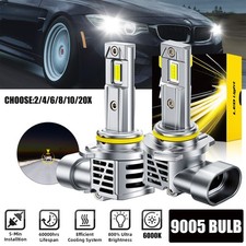 9005 HB3 LED High Beam Headlight Bulbs Conversion Kit Super Bright White 1-10SET