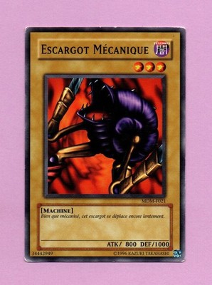 Konami Yu-Gi-Oh! Nr. 34442949 - Mechanische Schnecke - MDM-F021 .... (Ref. 2039)
