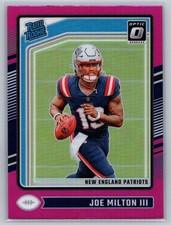 2024 Donruss Optic #255 Joe Milton III Pink