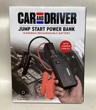 New Jump Start Power Bank Car Battery Starter With Led Light -free Shipping