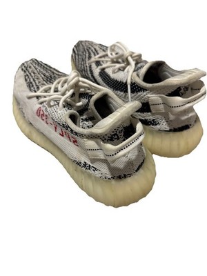 adidas Yeezy Boost 350 V2 Men's Sneakers Size 11 Zebra Pattern